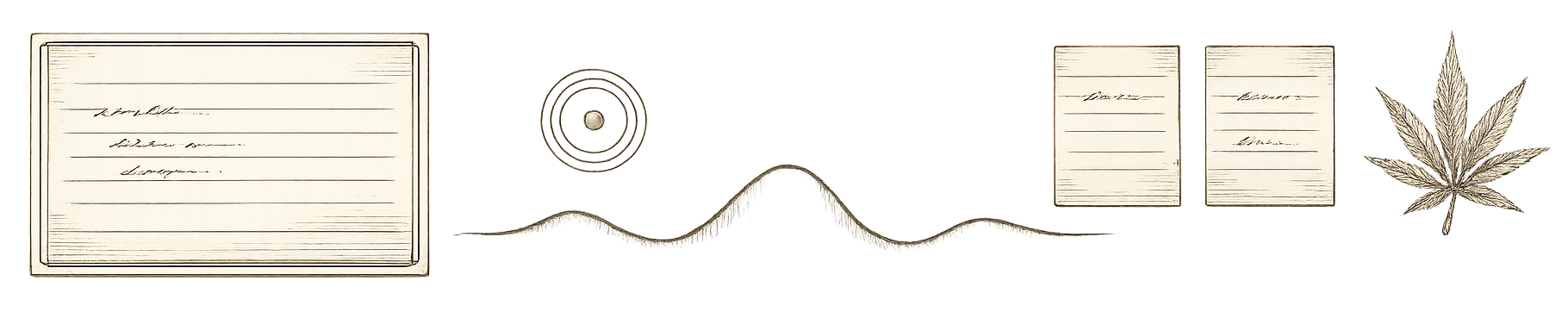 Botanical illustration — valerian root and flowering stem, representing the stress and anxiety research pillar